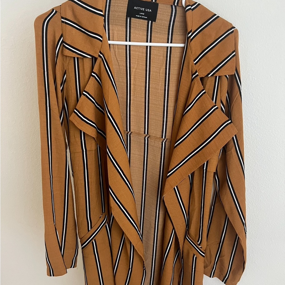 Cardigan large, long sleeve